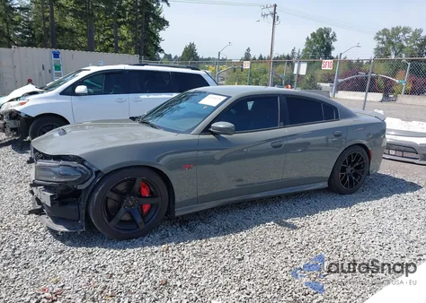 2017 Dodge Charger Srt 392 Rwd из США, поврежденный, VIN 2C3CDXEJXHH581627
